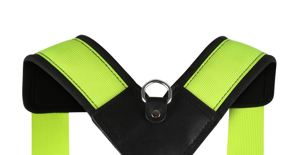 Buildpro Shoulder Brace Adjustable Padded Yellow Fluro LBHAY