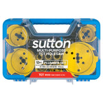 Sutton Tools Holesaw Tct Multi-Purpose Plumber Set 19-111Mm 9Pc H127MP7