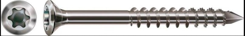 SPAX-Facade 4x45 A2 Countersunk Partial Thread (small head) Box of 100 467000400453