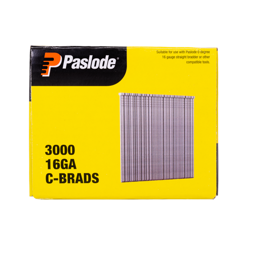 Paslode 50mm C Series Brads 3000 Pack B20250
