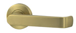 Lockwood Lever V1 Satin Brass PVD Passage Set With Latch VIV1/V1SBPVD