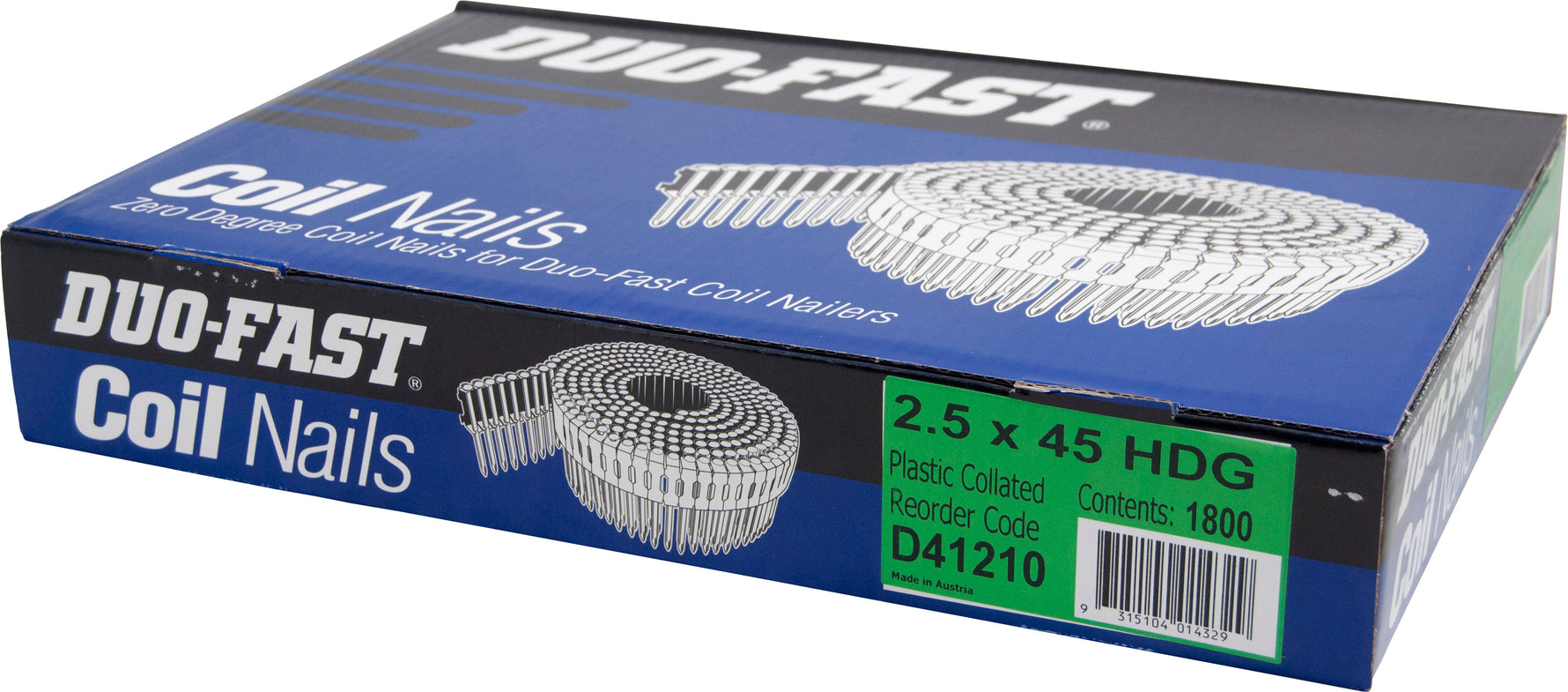 Paslode Duo Coil 2.5 X 45 Hdg