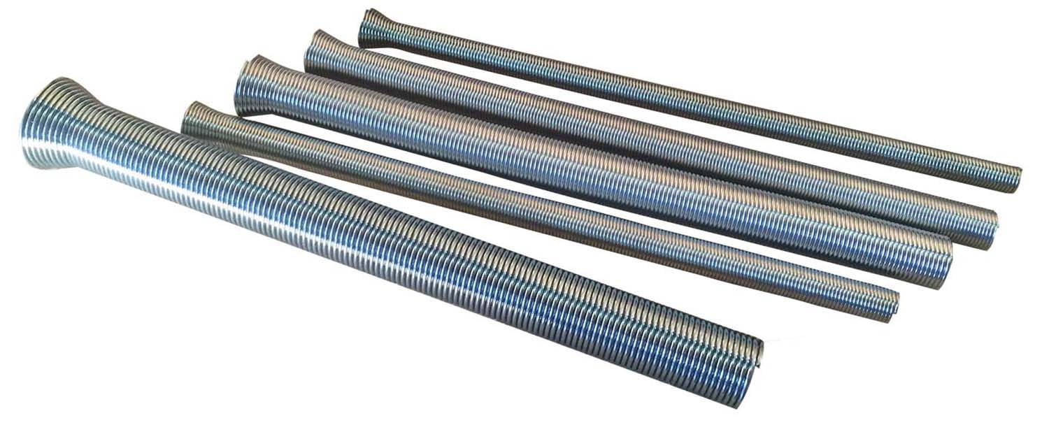Garrick Tube Bending Spring Set (1/4, 5/16, 3/8, 1/2, 5/8) TB-SPRING