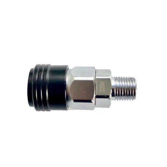EMAX Air Fitting Nitto Style One Touch Coupler Male 1/4" E22SMT