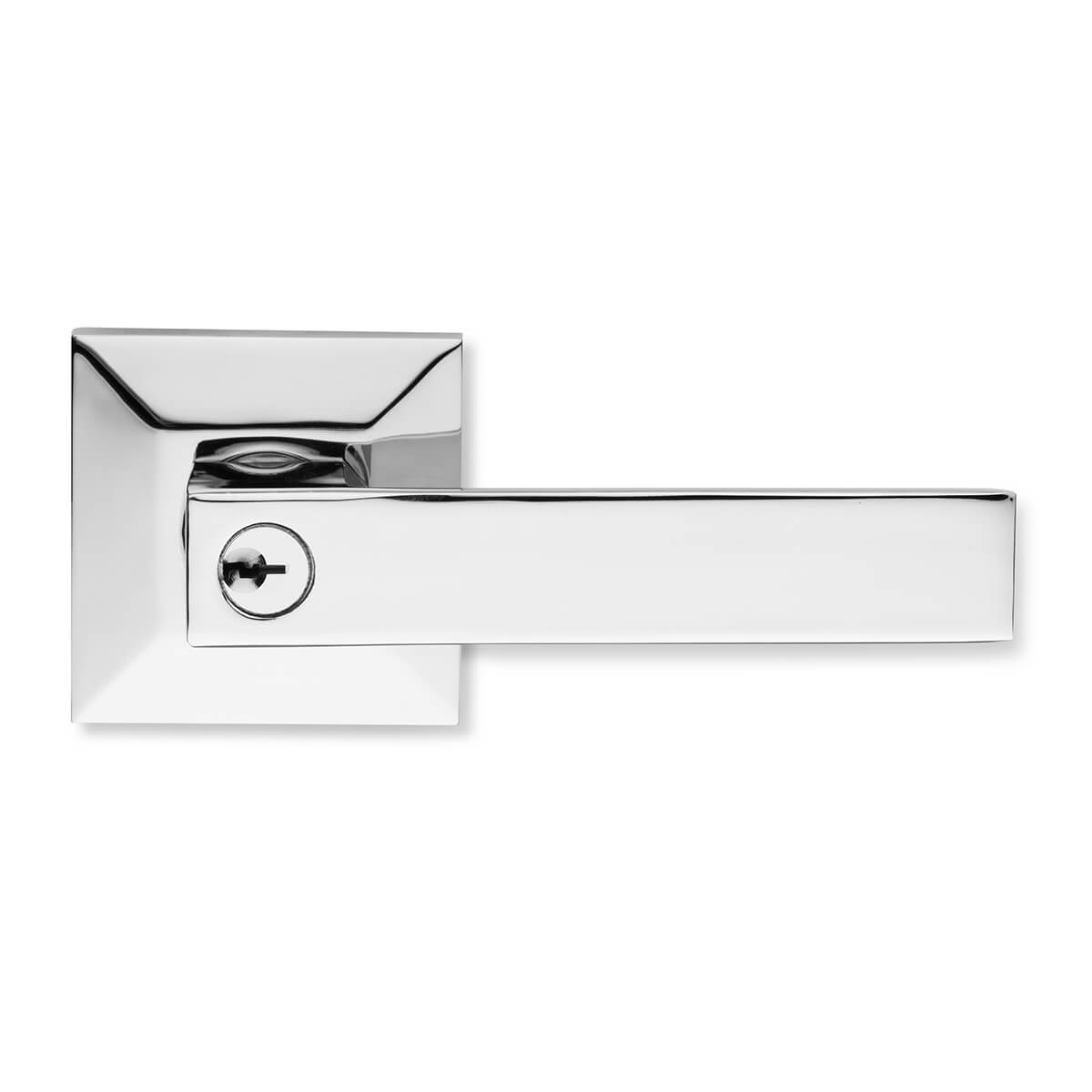 Lemaar Satin Chrome Calida Entrance Set