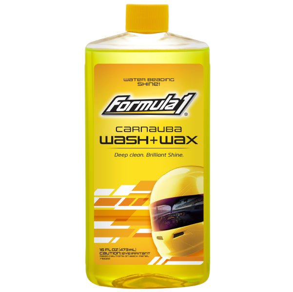 F1 Carnauba Wash & Wax - 473 Ml