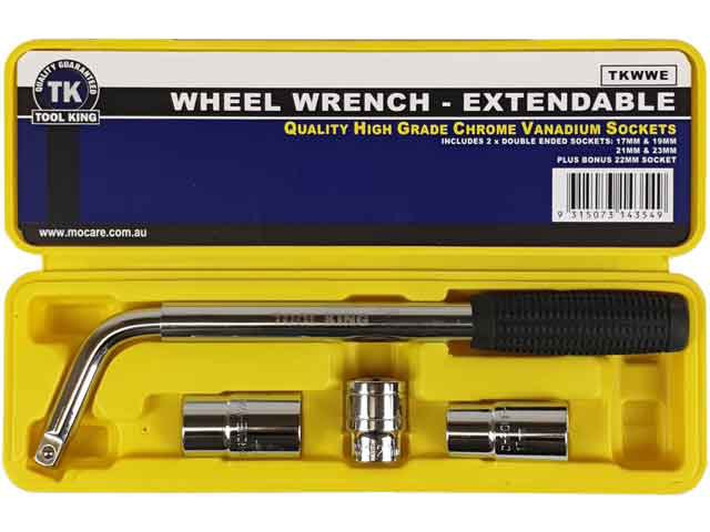 ToolKing Extendable Wheel Wrench Kit 460mm TKWWE