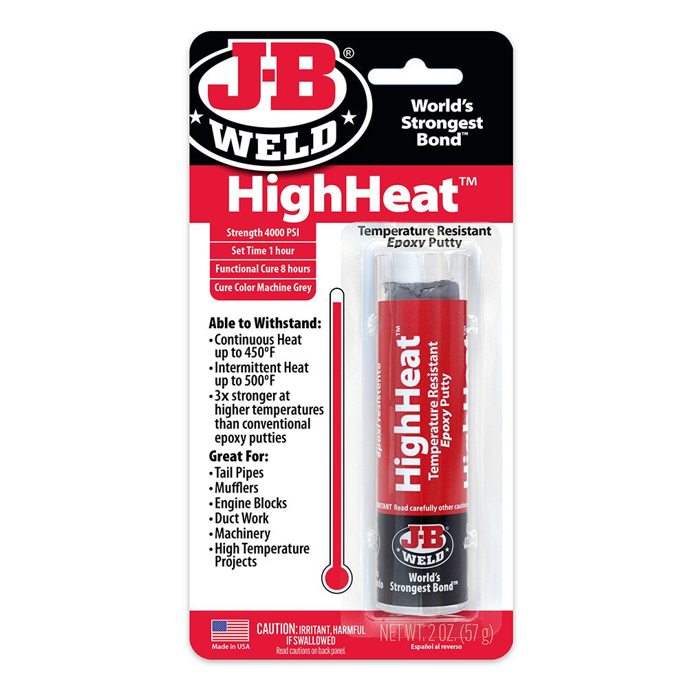 JB Weld High Heat Epoxy Putty Stick