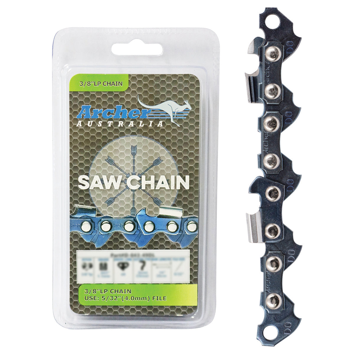 Chain Loop Semi Chisel - 3/8“ Lp, .050”, 53Dl D-050-53DL