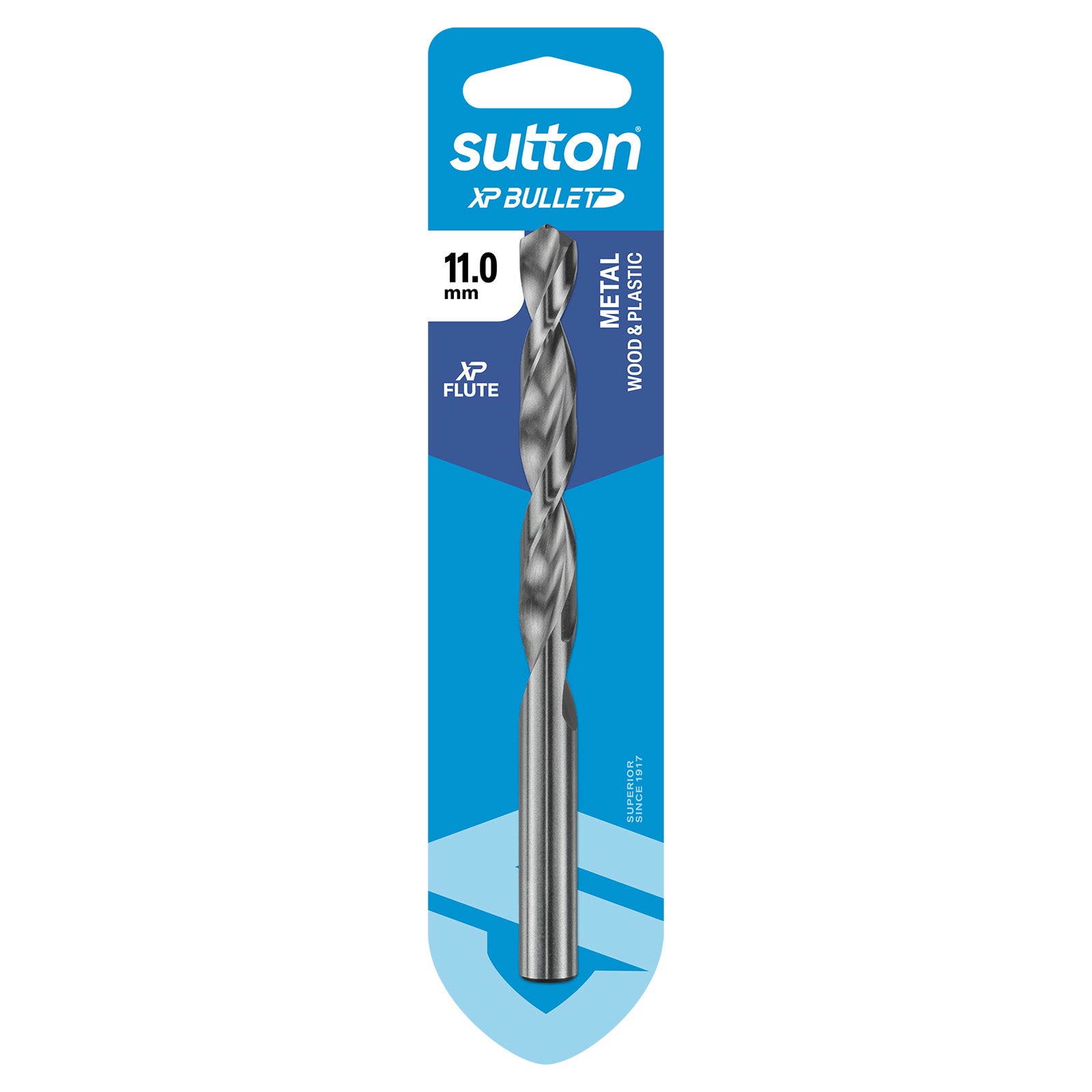 Sutton Tools Drill Jobber Hss Xp Bullet Carded 11.0Mm D220H1100