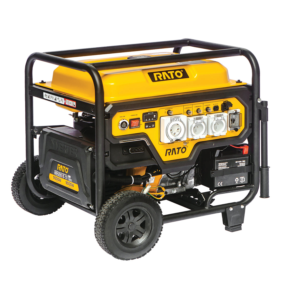 Rato 9Kw/9.5kw Inverter Generator open frame R9500iD-3