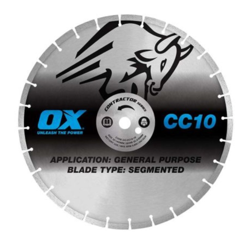 OX 125mm General Purpose Segmented Diamond Blade Set - 3 Piece OX-XL3PK-5