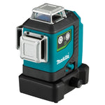 Makita 12V 3x360° Multi-line Green Laser Kit SK700GDWA
