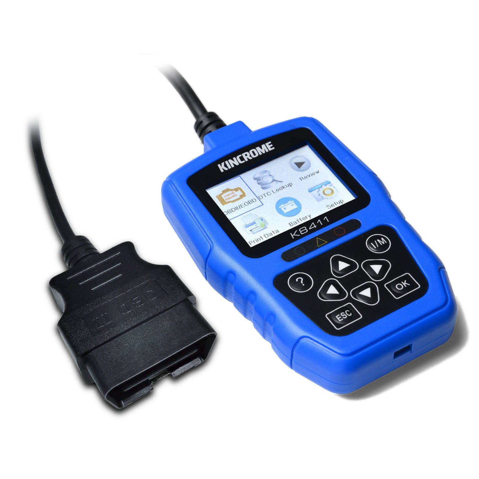 Kincrome Obd2 Scan Tool Semi Pro K8411
