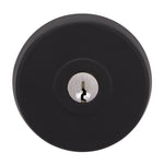 Lockwood Paradigm Deadbolt Round Rose Matt Black Universal Pack 005/B1MBKDP