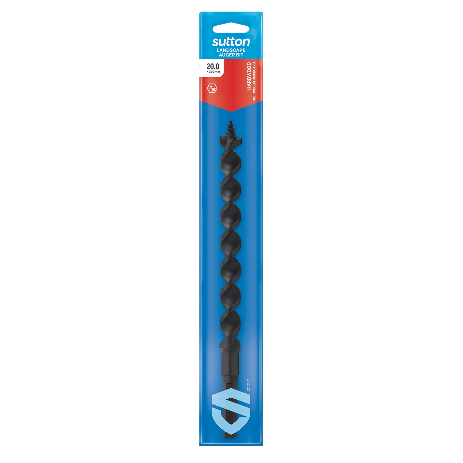 Sutton Tools Drill Auger Bit Scotch Pattern 20Mm X 300Mm D5182000