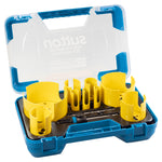Sutton Tools Holesaw Tct Multi-Purpose Plumber Set 19-111Mm 9Pc H127MP7