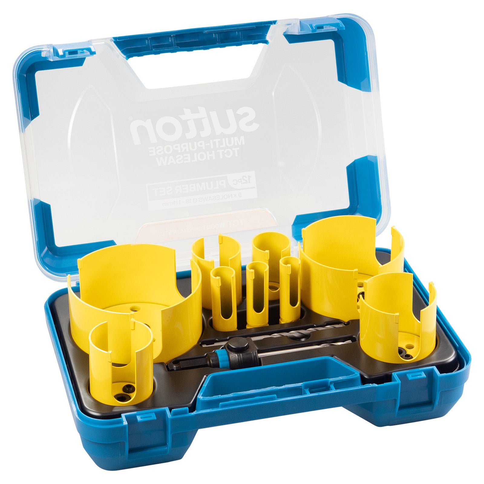 Sutton Tools Holesaw Tct Multi-Purpose Plumber Set 19-111Mm 9Pc H127MP7