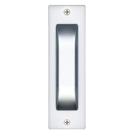 Gainsborough Satin Chrome Rectangular Flush Pull (115 X 35mm)