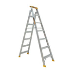 Gorilla DM007-PRO Pro-Lite 7 Step Dual Purpose Aluminium Ladder (2.05 - 3.74M) 150kg Industrial