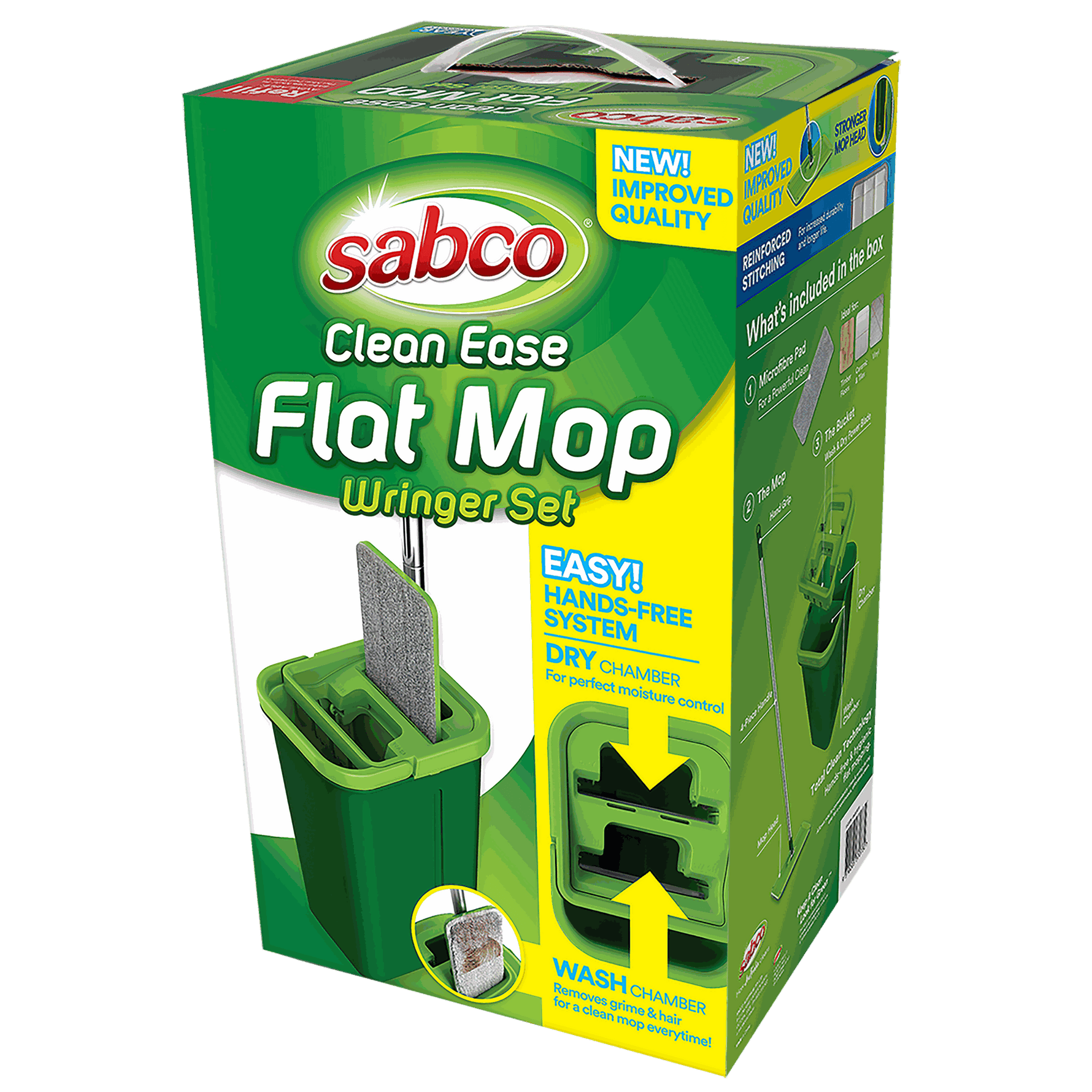 Sabco Clean Ease Flat Mop Wringer Set
