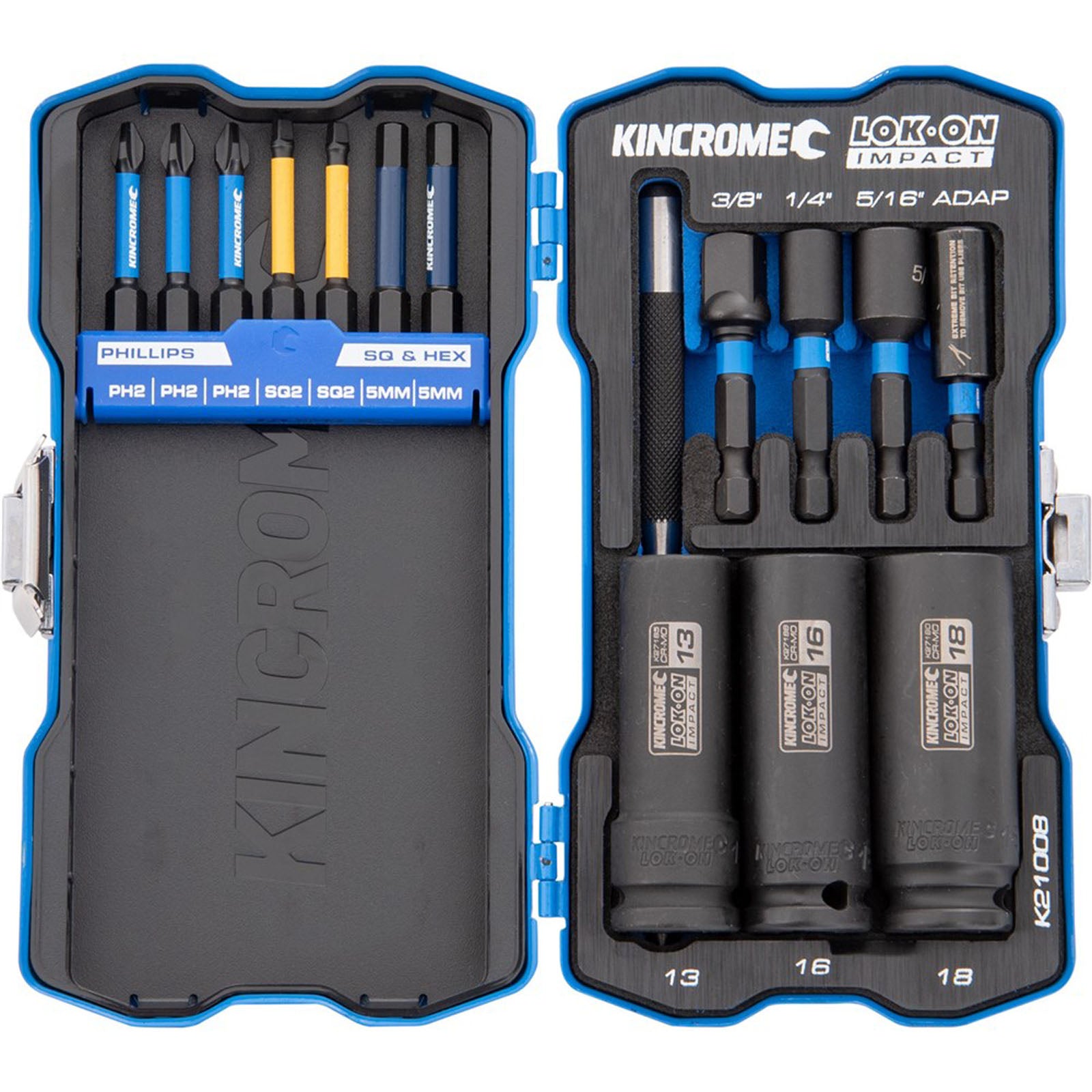Kincrome 15 Pce Impact Bit & Skt Set K21008