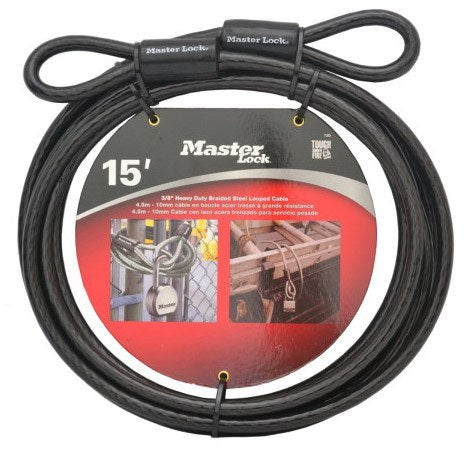 Master Lock Cable Braid Steel 4.6M X 10MM 72DPFAU