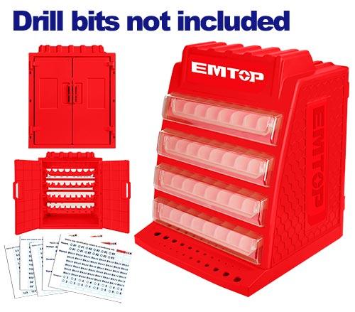 EMTOP Drill bits display box