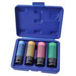 Kincrome Impact Wheel Nut Set 1/2D-4P-M K2180