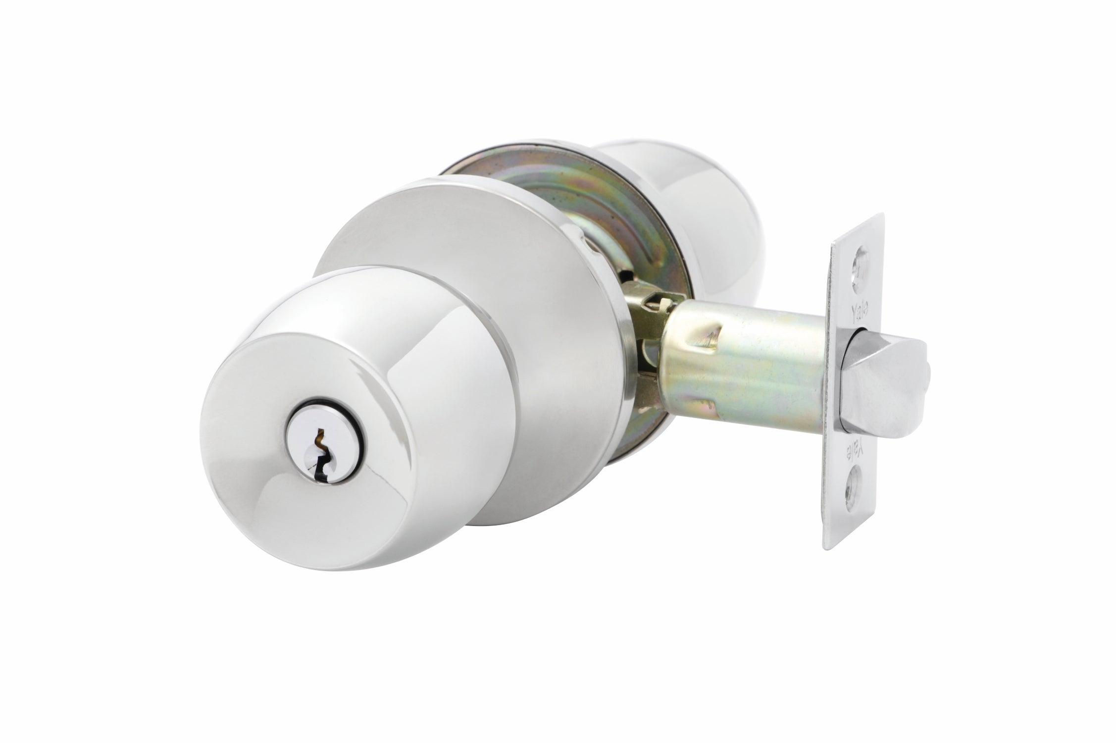Yale YK2 Bell Chrome Plate Entrance Set DP YK2/ENT/CP