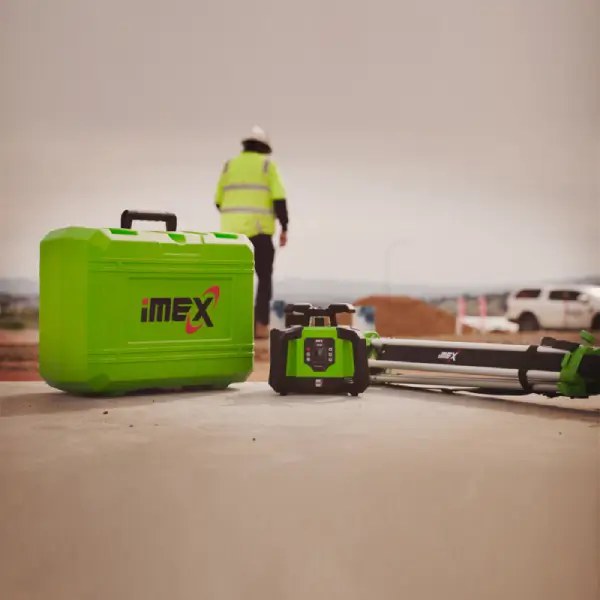 Imex Z99R Dual Grade Rotating Laser LRX10 Receiver & 18V 4.0Ah LiHD Battery 012-Z99R