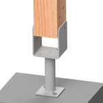 Vuetrade Post Support - 600mm X 90mm Full Stirrup VPS60090