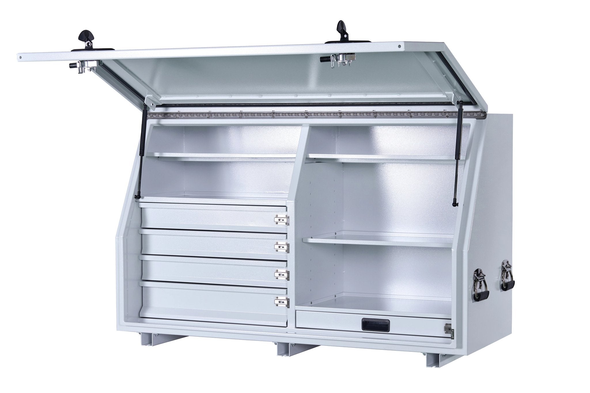 KA Boxes 4 Drawers 5 Shelves pullout Work Surface - White AL1360D4