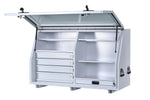 KA Boxes 4 Drawers 5 Shelves pullout Work Surface - White AL1360D4