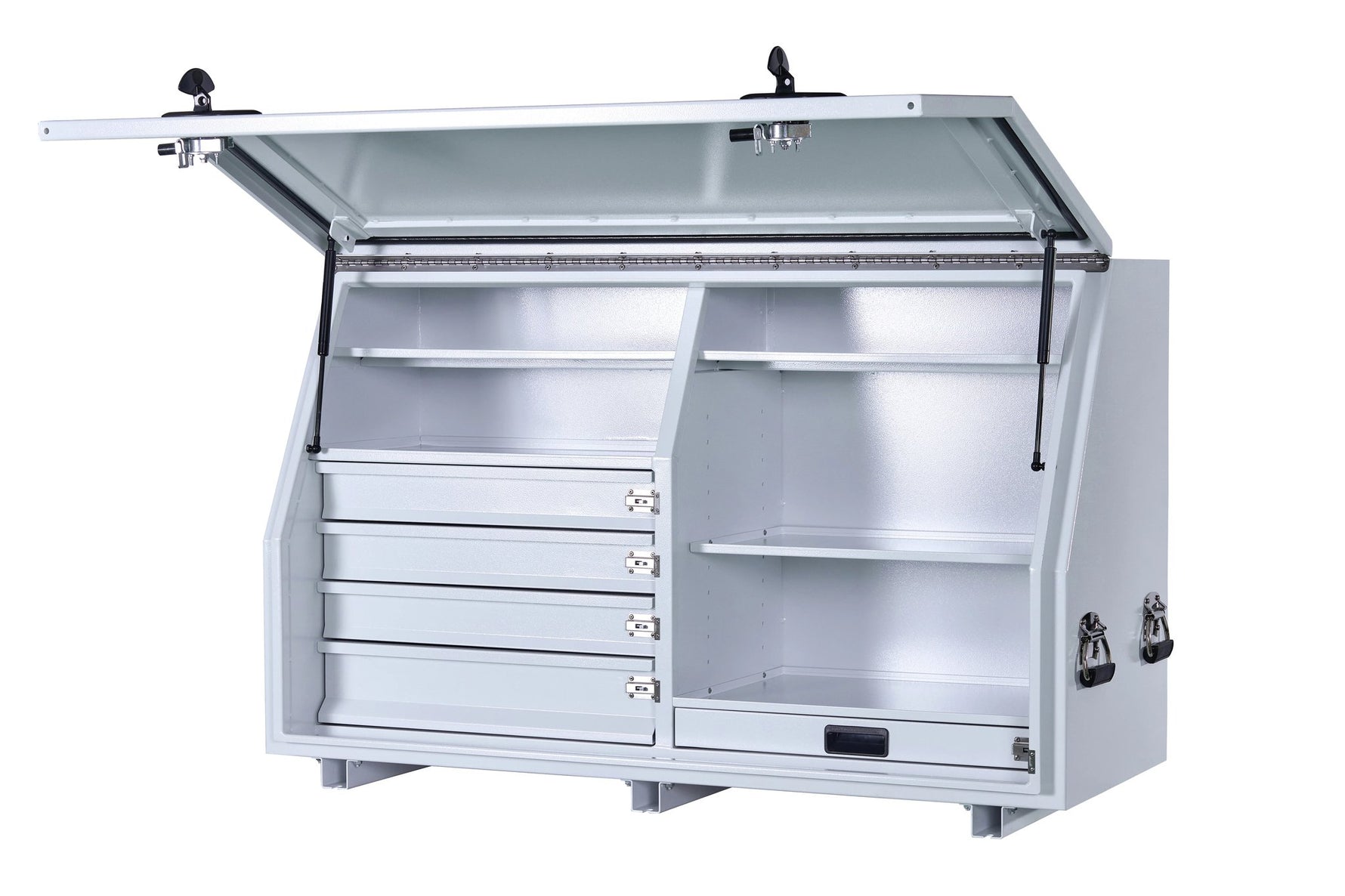 KA Boxes 4 Drawers 5 Shelves pullout Work Surface - White AL1360D4
