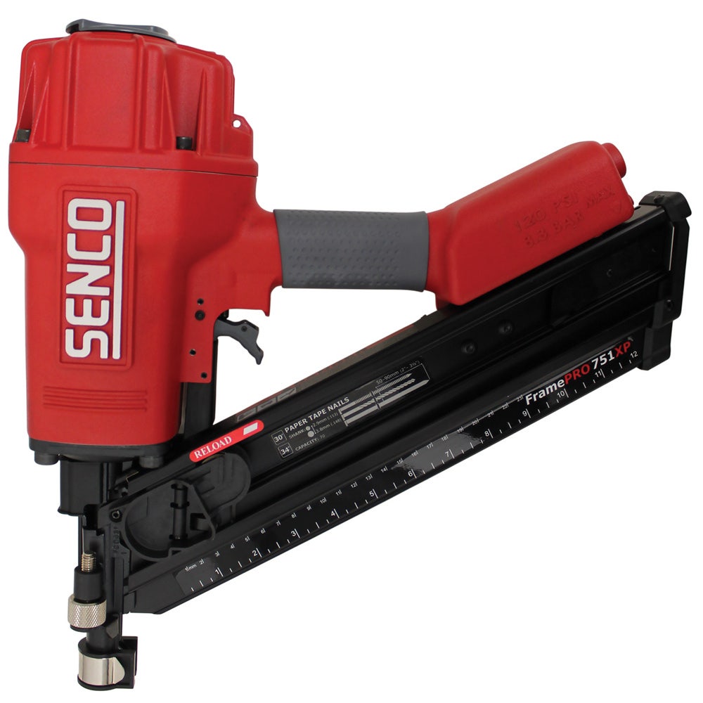 Senco Framepro 751xp 50-90mm D Clip 34-Deg Air Nailer Framer SN751XP