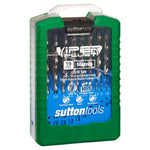 Sutton Tools Drill SM2 Jobber Hss-Tialn-Tip Viper+ Set 1-10Mm 19Pc D179SM2