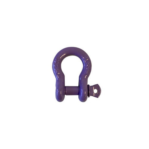 Austlift Grade S Bow Screw Pin Shackle Powder Coated Black 16mm 3.2T 503016B