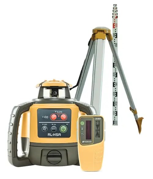 Topcon LS-80X Handheld Receiver Dual LCD 11 Channel 1046259-01