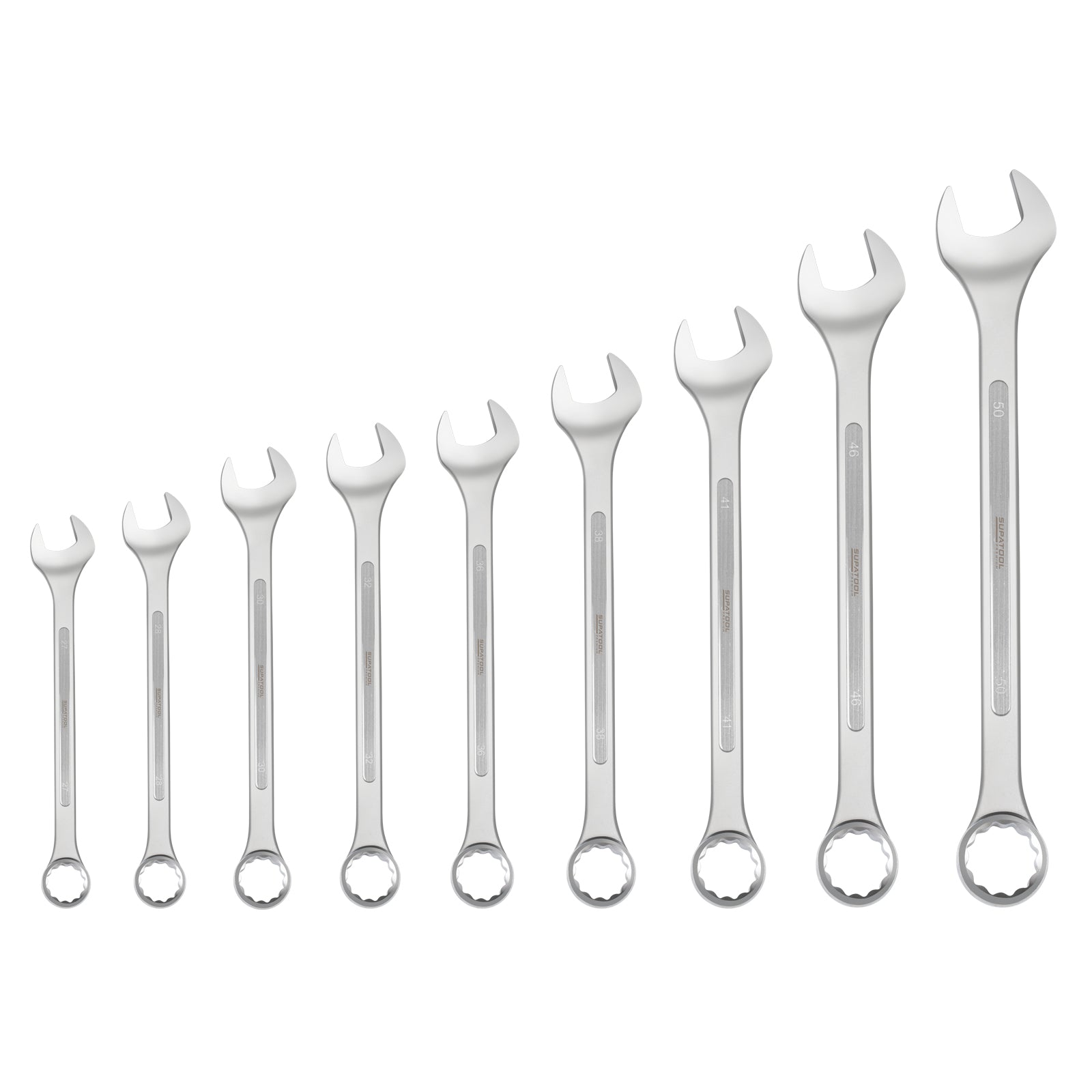 Kincrome 9 Pce Jumbo Spanner Set Met STP3252
