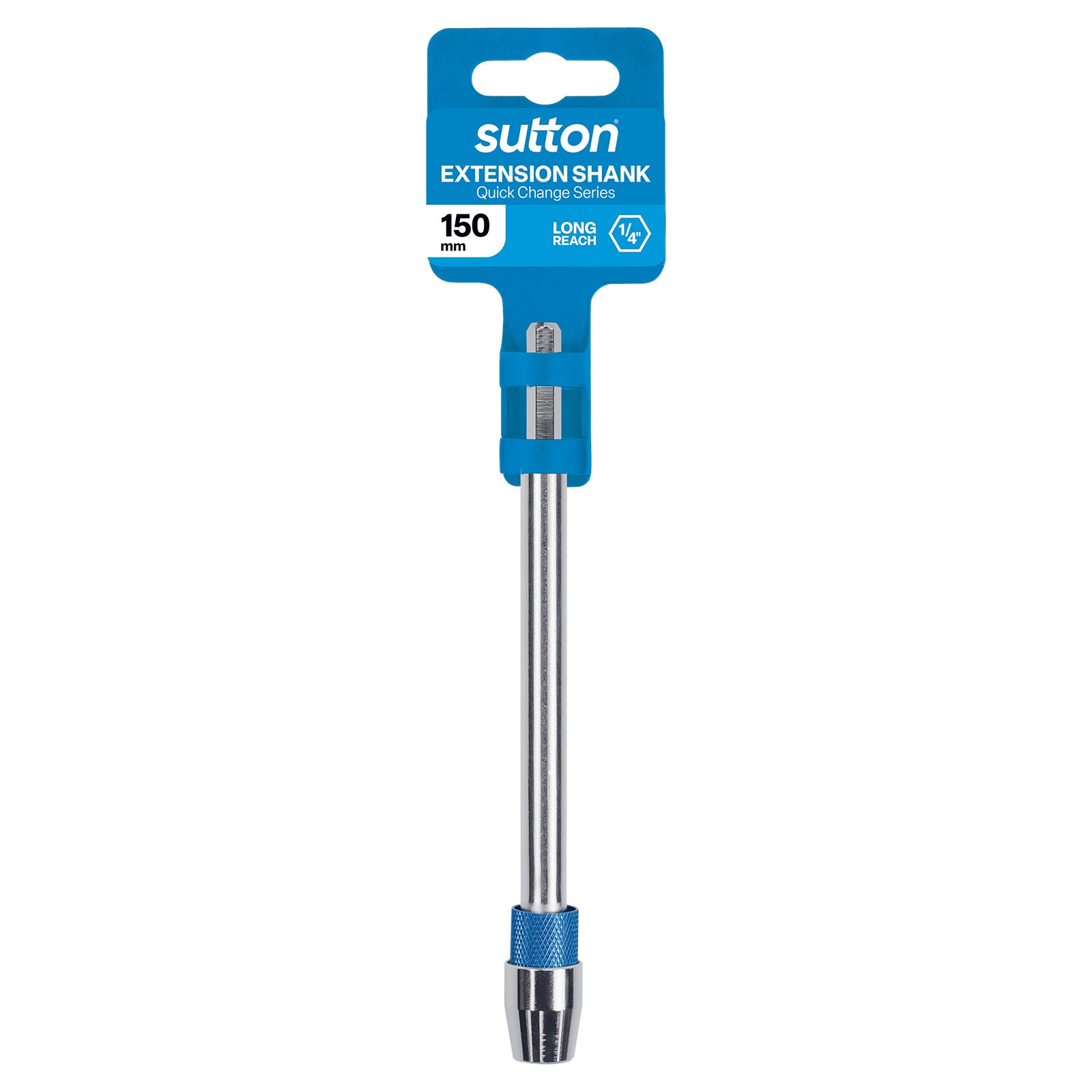 Sutton Tools Bit Holder Quick Change Extension 1/4-Hex 150Mm D5160150
