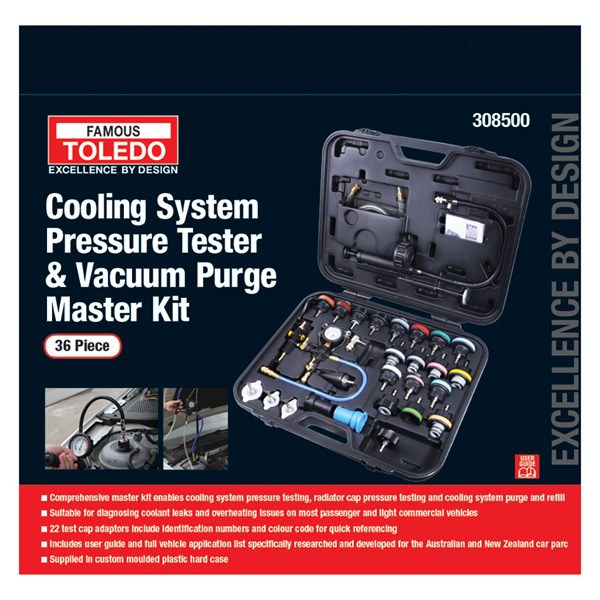 TOLEDO Cooling System Master Kit 36pc 308500