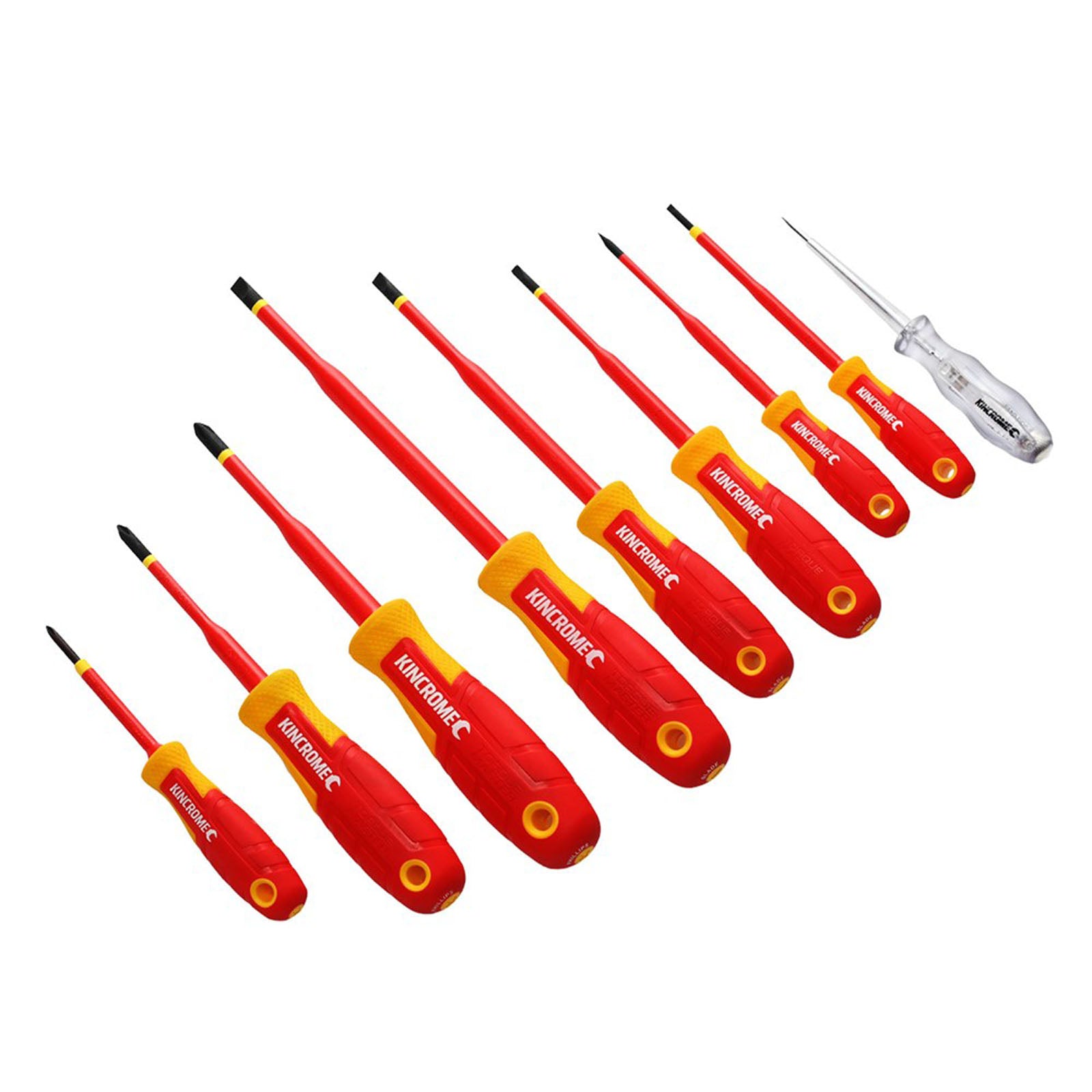Kincrome 9Pc S/Driver Set Vde K5619