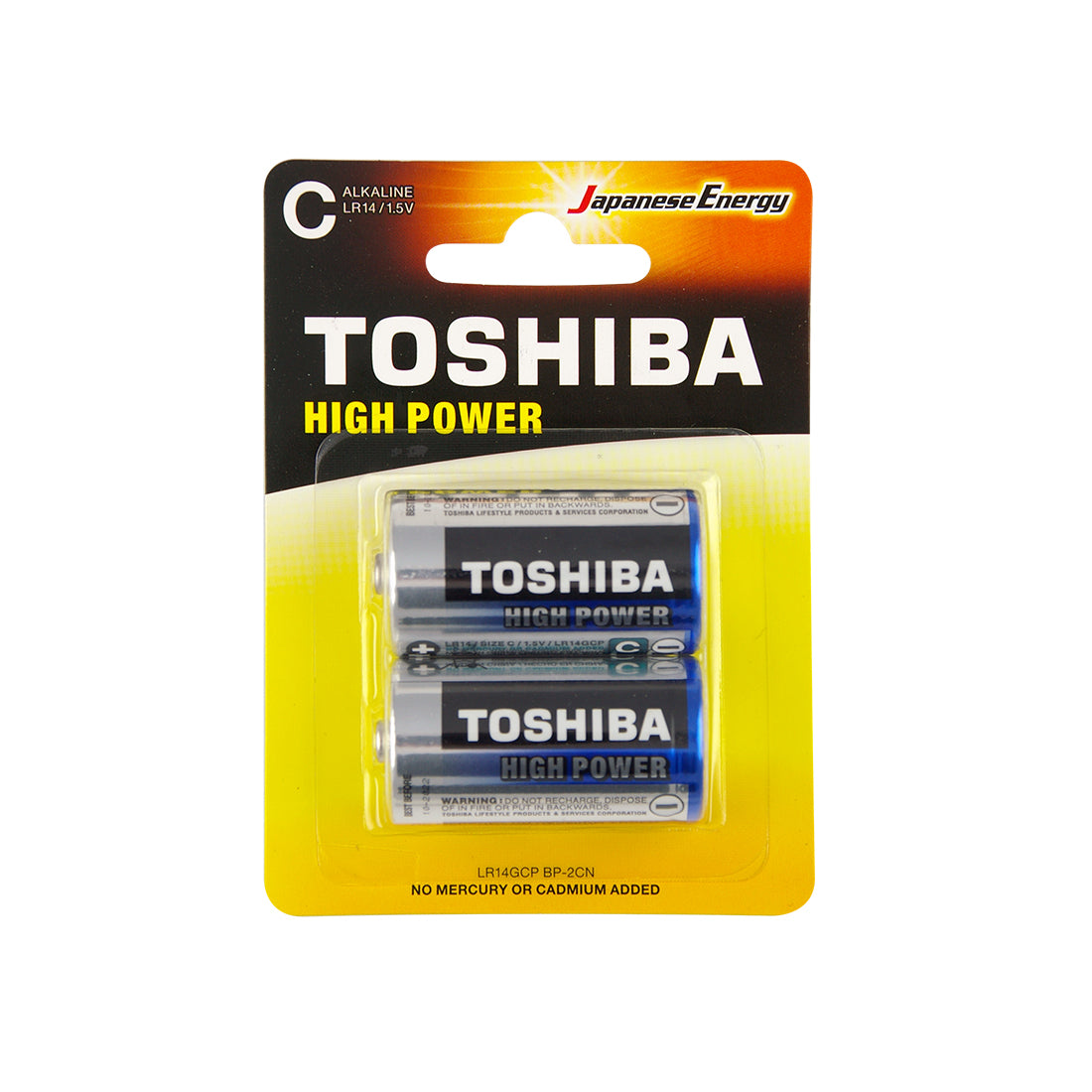 TOSHIBA Alkaline C 2Pk TSLR14BP