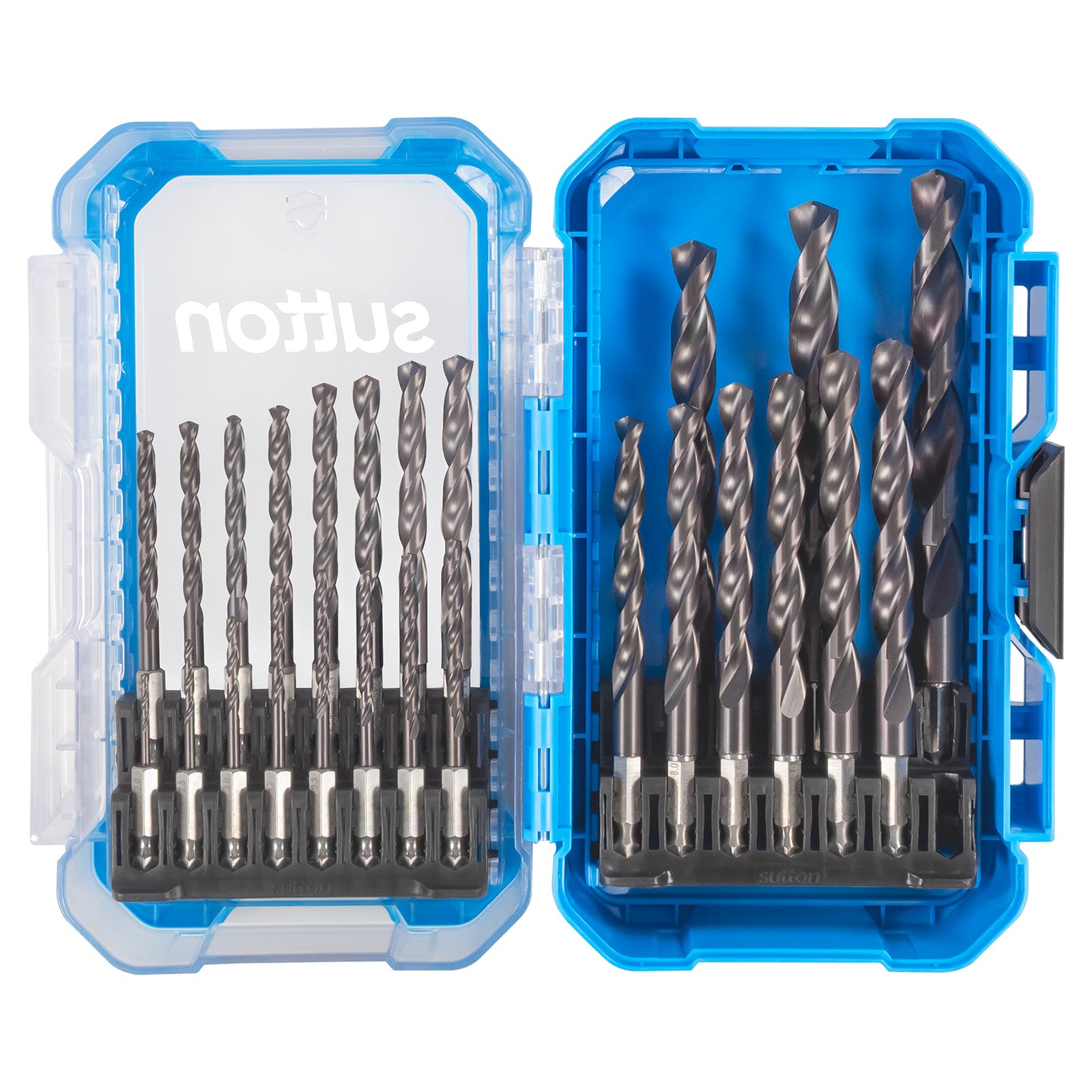 Sutton Tools Drill Hex Shank Hss-Tialn Supabit Plus Set 2-13Mm 25Pc D221S25A