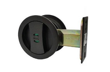Trio Australia Sliding Door Privacy Black CD1 BSPR365BL