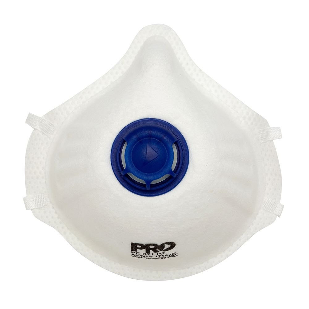 Pro Choice Safety Gear White Dust Masks P2+Valve