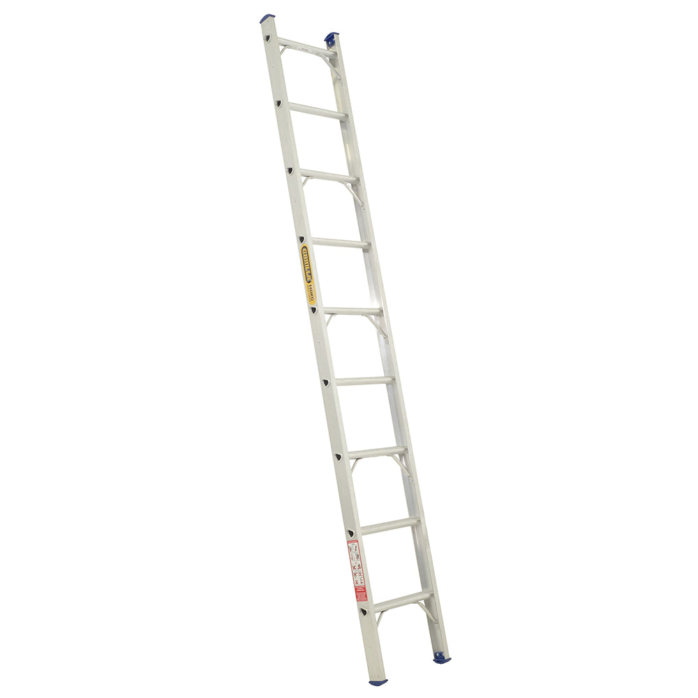 Gorilla SBL009-I Single builders ladder 2.7M (9ft) Aluminium 140kg Industrial
