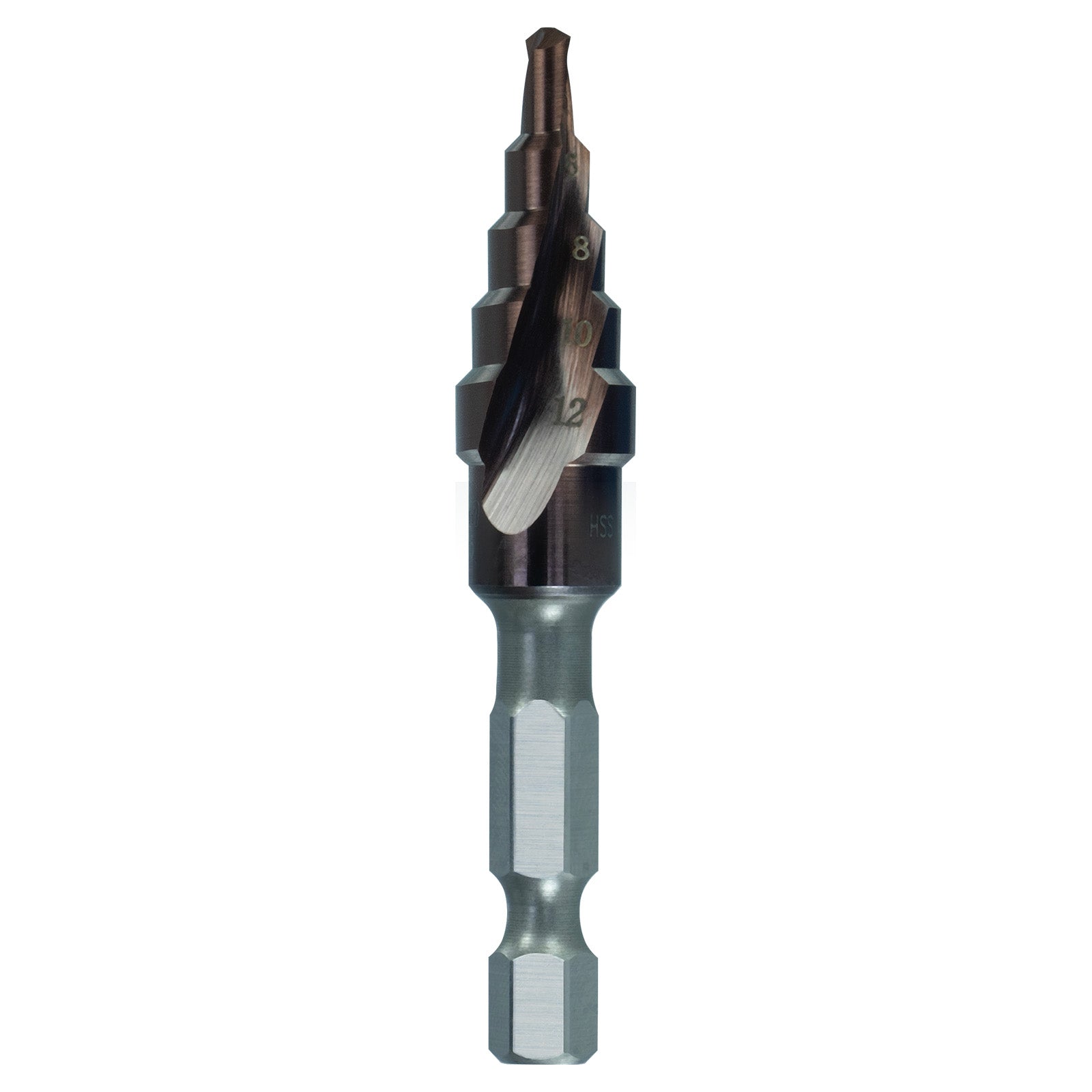Sutton Tools Drill Step Hss-Tialn Spr-Fl Supastep 4-12Mm 5-Step D50541205