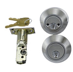 Lockwood Symmetry Deadbolt Double Cylinder DP Stainless Steel 7107SSSDP